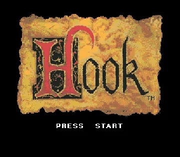 Hook (Europe) screen shot title